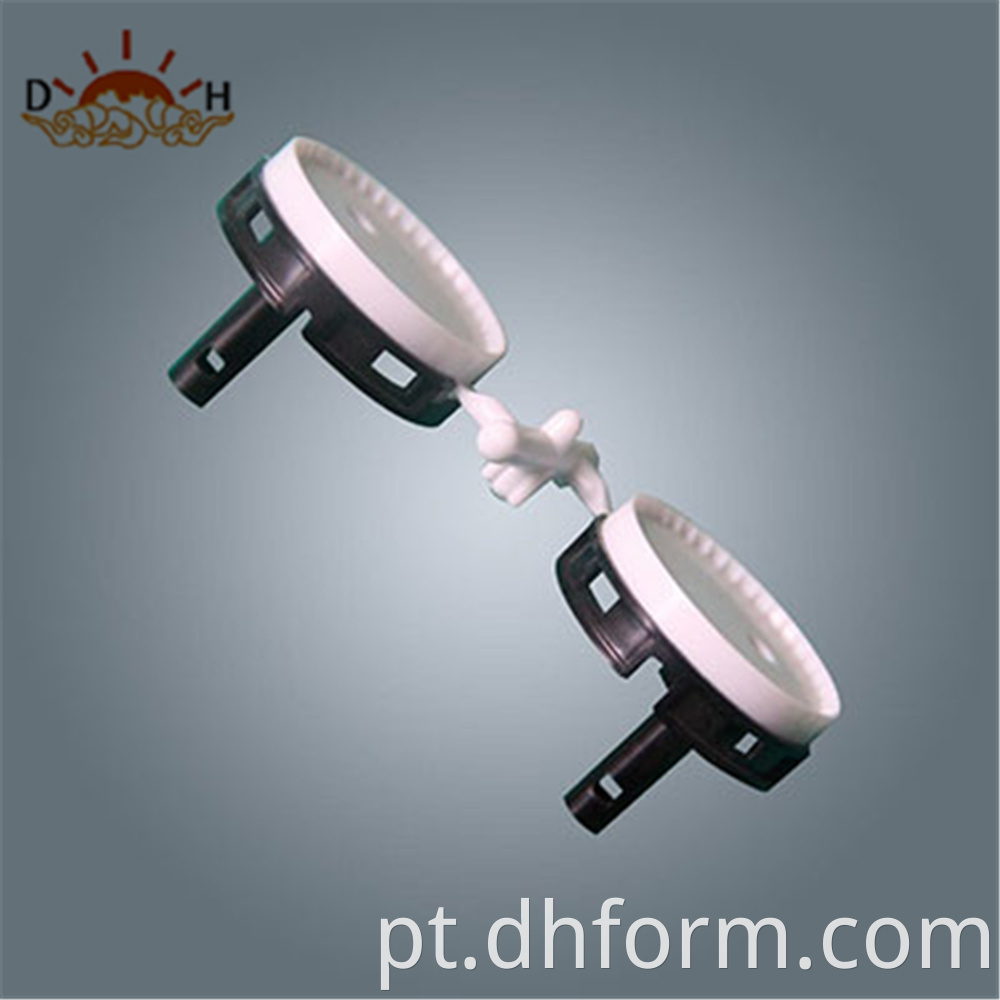 double injection molded parts